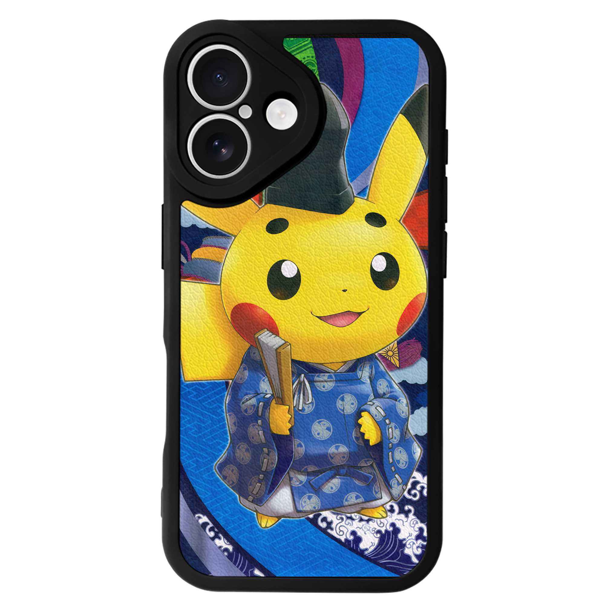 （画像用） ポケットモンスター Pokémon 【iPhone 16シリーズ対応】シリコンスマホケース（レザー調） 材質：シリコン